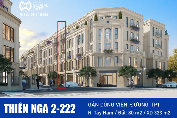 THIÊN NGA 2-222 | NHÀ PHỐ GẦN CÔNG VIÊN, ĐƯỜNG THÀNH PHỐ TP1